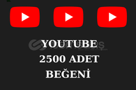 ⭐[KALİTELİ] YOUTUBE 2.500 GERÇEK BEĞENİ⭐
