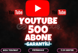⭐️[KALİTELİ] YOUTUBE 500 ABONE⭐️