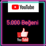 ⭐[KALİTELİ] YouTube 5.000 Beğeni