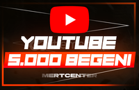 ⭐[KALİTELİ] YOUTUBE 5.000 GERÇEK BEĞENİ⭐