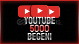 ⭐|KALİTELİ]⭐YOUTUBE 5000 GERÇEK BEĞENİ