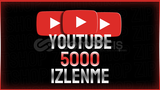 ⭐|KALİTELİ]⭐YOUTUBE 5000 GERÇEK İZLENME