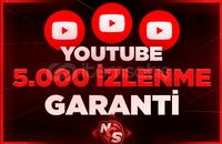 ⭐[KALİTELİ] YOUTUBE 5.000 GERÇEK İZLENME⭐