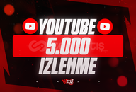 ⭐[KALİTE] Youtube 5000 Organik Gerçek İzlenme