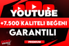 ⭐[KALİTELİ] YOUTUBE +7.500 BEĞENİ PREMİUM⭐