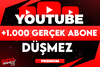 ⭐[KALİTELİ] YOUTUBE GERÇEK +1.000 ABONE PREMİUM⭐