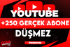⭐[KALİTELİ] YOUTUBE GERÇEK +250 ABONE PREMİUM⭐