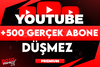 ⭐[KALİTELİ] YOUTUBE GERÇEK +500 ABONE PREMİUM⭐