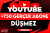 ⭐[KALİTELİ] YOUTUBE GERÇEK +750 ABONE PREMİUM⭐