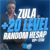 ⭐[KALİTELİ] ZULA +20 LEVEL RANDOM HESAP⭐