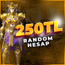 ⭐MIN 50 SKİN! 250TL PUBGM RANDOM HESAP
