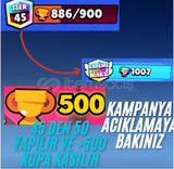 KAMPANYA 47 RANK-50 RANK +500 KUPA BOOST