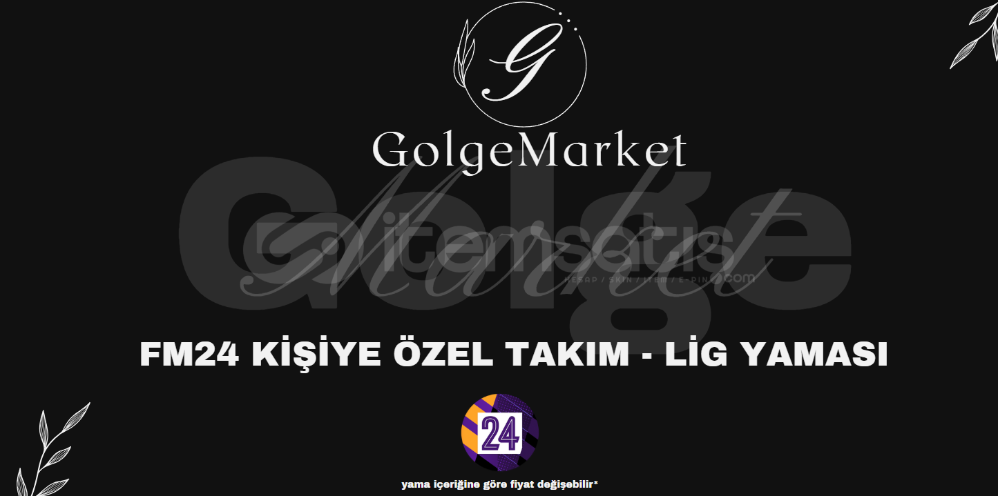 {KAMPANYA} FM24 İSTEĞE ÖZEL LİG - TAKIM YAMASI {KAMPANYA} FM24 İSTEĞE ÖZEL LİG - TAKIM YAMASI
