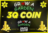 (KAMPANYA)Grow a Garden 3QD Coins (Sheckles)