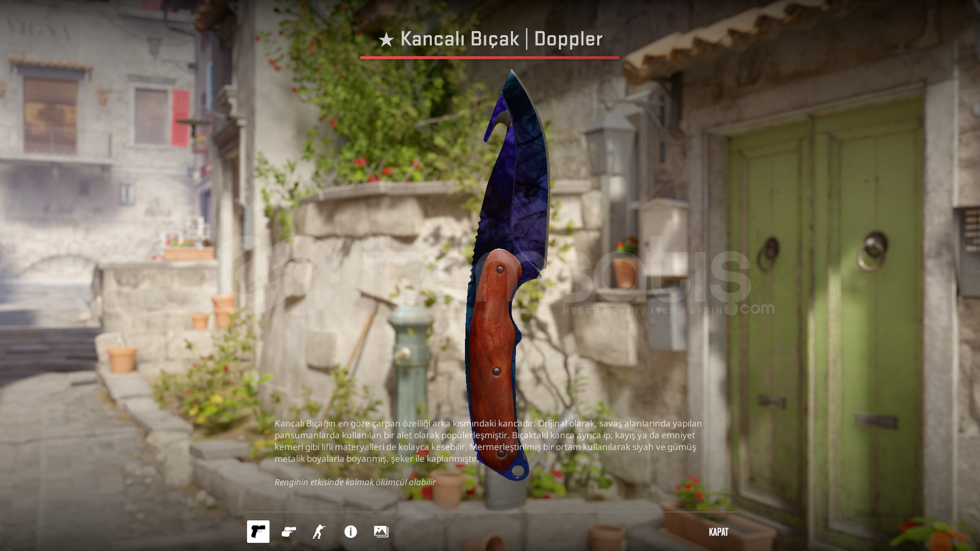 ★ Kancalı Bıçak | Doppler ★ Kancalı Bıçak | Doppler