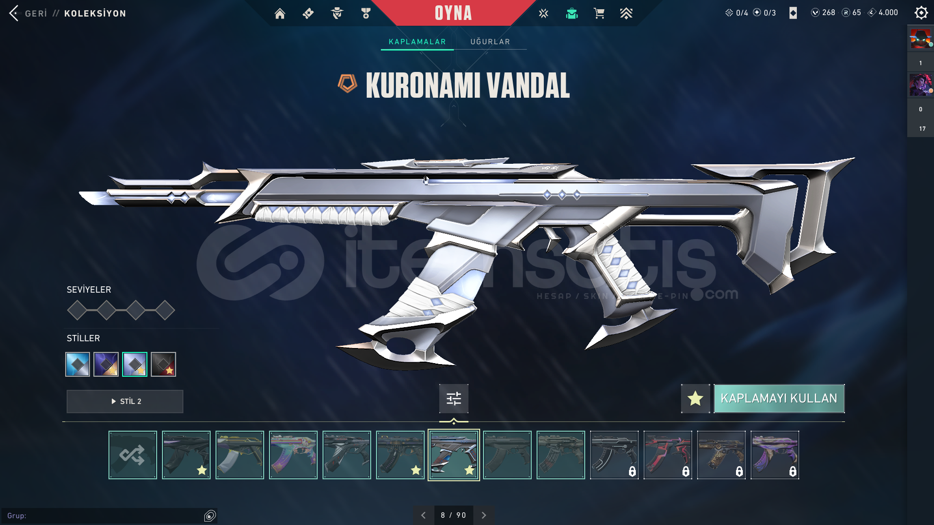 Kaos - Kuronami - setli plat3 hesap Kaos - Kuronami - setli plat3 hesap