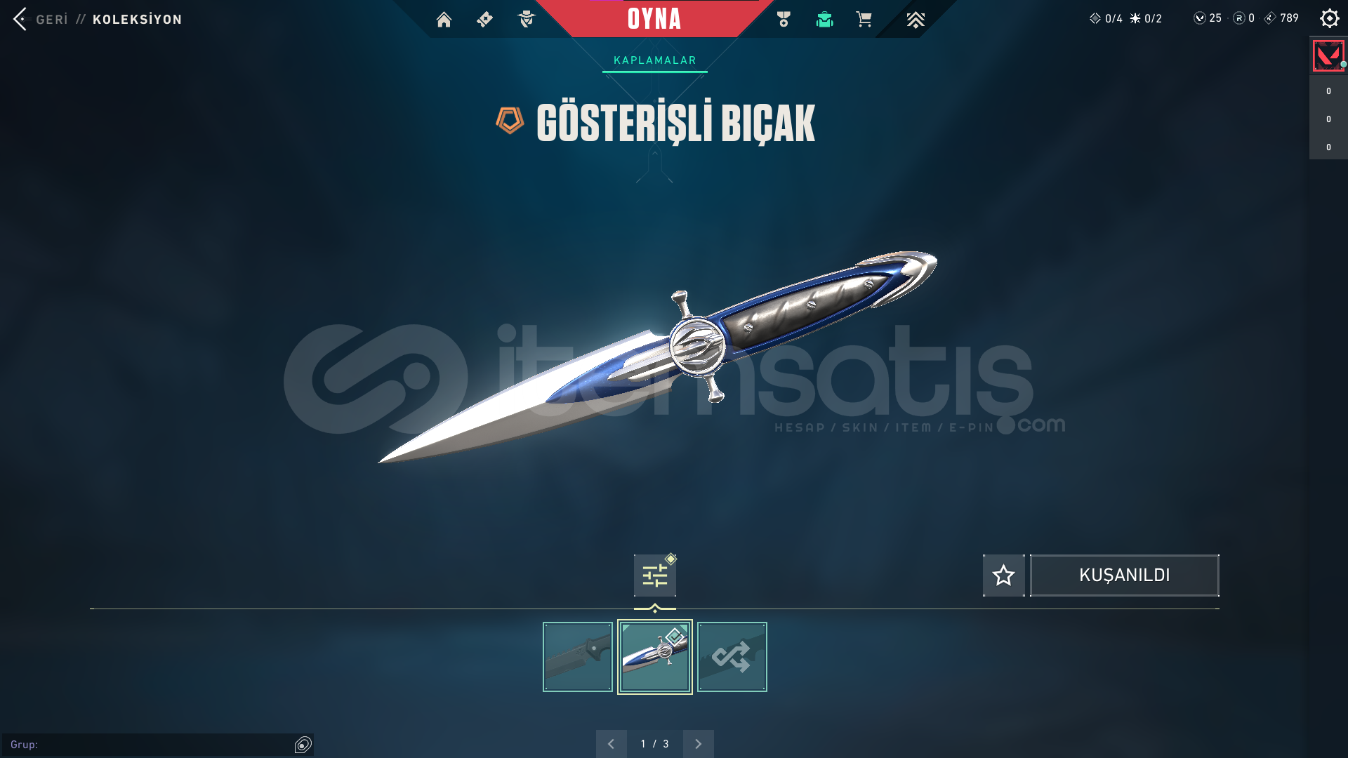 Kaos Vandal Gösterişli Bıçak Ejder Belası OP Kaos Vandal Gösterişli Bıçak Ejder Belası OP