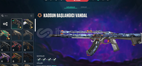 KAOS vandal KURONAMİ BIÇ - SERİ TETİK SHRF