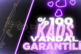 ✨KAOS VE SERİ TETİK GARANTİ 100-200 SKİN RANDOM