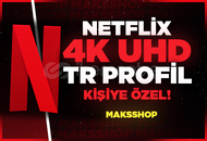 ⭐KAPANMAYAN 4K KİŞİYE ÖZEL NETFLİX PROFİLİ TR ⭐