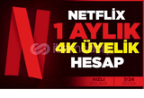 ⭐KAPANMAYAN ⭐4K NETFLİX PROFİLİ TR