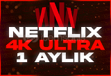 [4K ULTRA HD] Netflix GUARANTEED Monthly Account