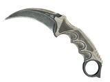 ★ Karambit | Black Laminate Well Worn