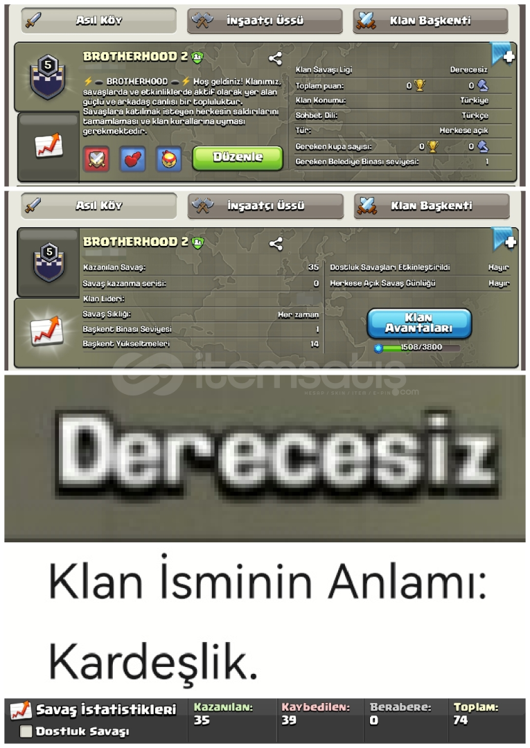 KARDEŞLİK⚡LİGE ÖZEL AVANTAJ KLANI⚡KAMPANYA⚡ KARDEŞLİK⚡LİGE ÖZEL AVANTAJ KLANI⚡KAMPANYA⚡