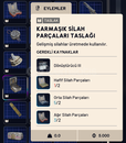 KARMAŞIK SİLAH PARÇALARI TASLAK - BLUEPRINT