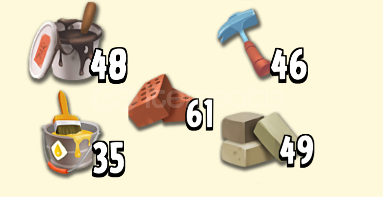 89 ADET KASABA MALZEMESİ kasaba 89 ADET KASABA MALZEMESİ kasaba