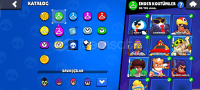 Kasmalık brawlstars hesabı + Cr hesabı 