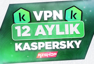 ⭐KasperSKY 12 Aylık Premium+ VPN-ANTİVİRÜS⭐