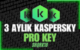 ⭐Kaspersky Antivirüs Programı [3 AYLIK] [Key]⭐