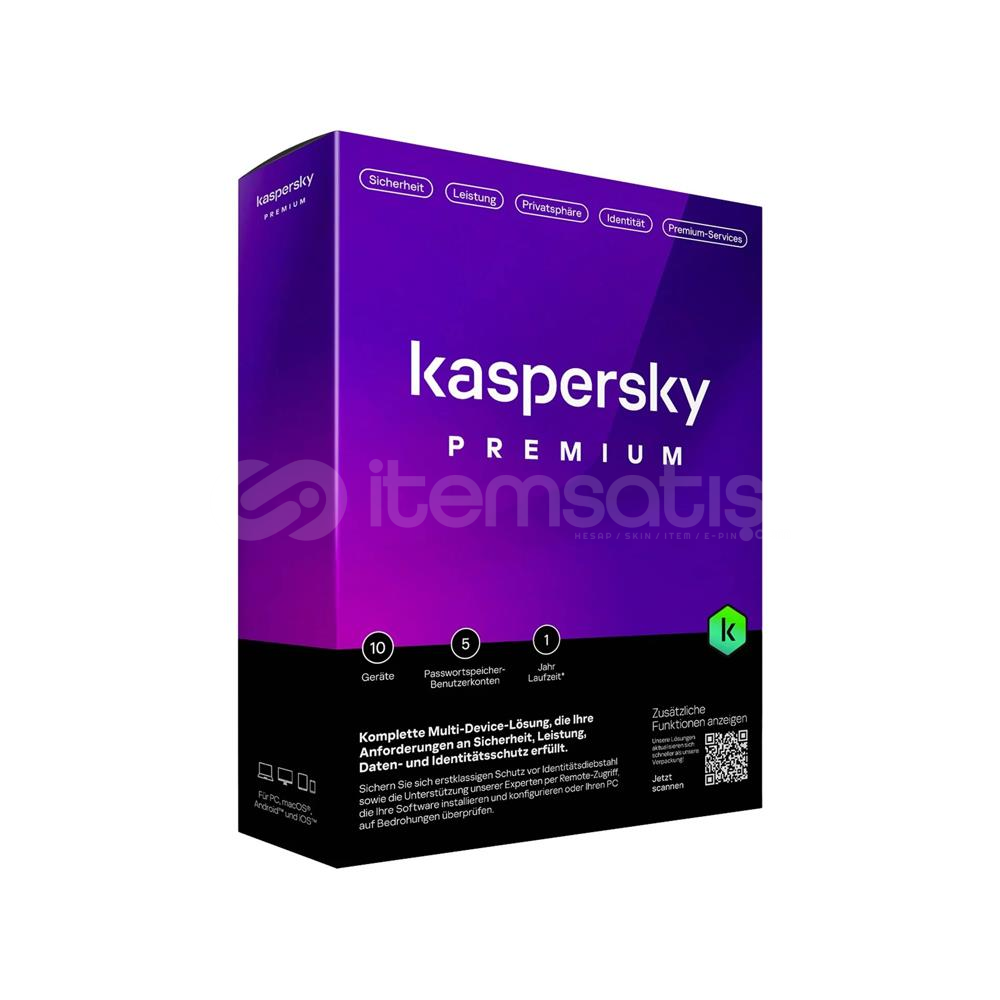 Kaspersky Premium Total Security 1 Yıl Kaspersky Premium Total Security 1 Yıl