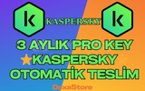 ⭐KASPERSKY TOTAL SECURITY LİSANS KEY + SORUNSUZ