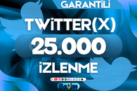 X (TWITTER) 25.000 TWEET GÖRÜNTÜLEME / GARANTİLİ