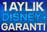 [1 Ay] 4K Disney Plus + Garanti