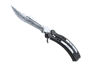 Kelebek Bıçak - Şam Çeliği