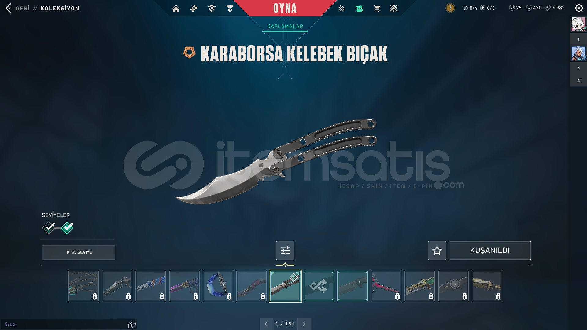 KELEBEKLI SERI TETIK PHANTOMLI HESAPP!! KELEBEKLI SERI TETIK PHANTOMLI HESAPP!!