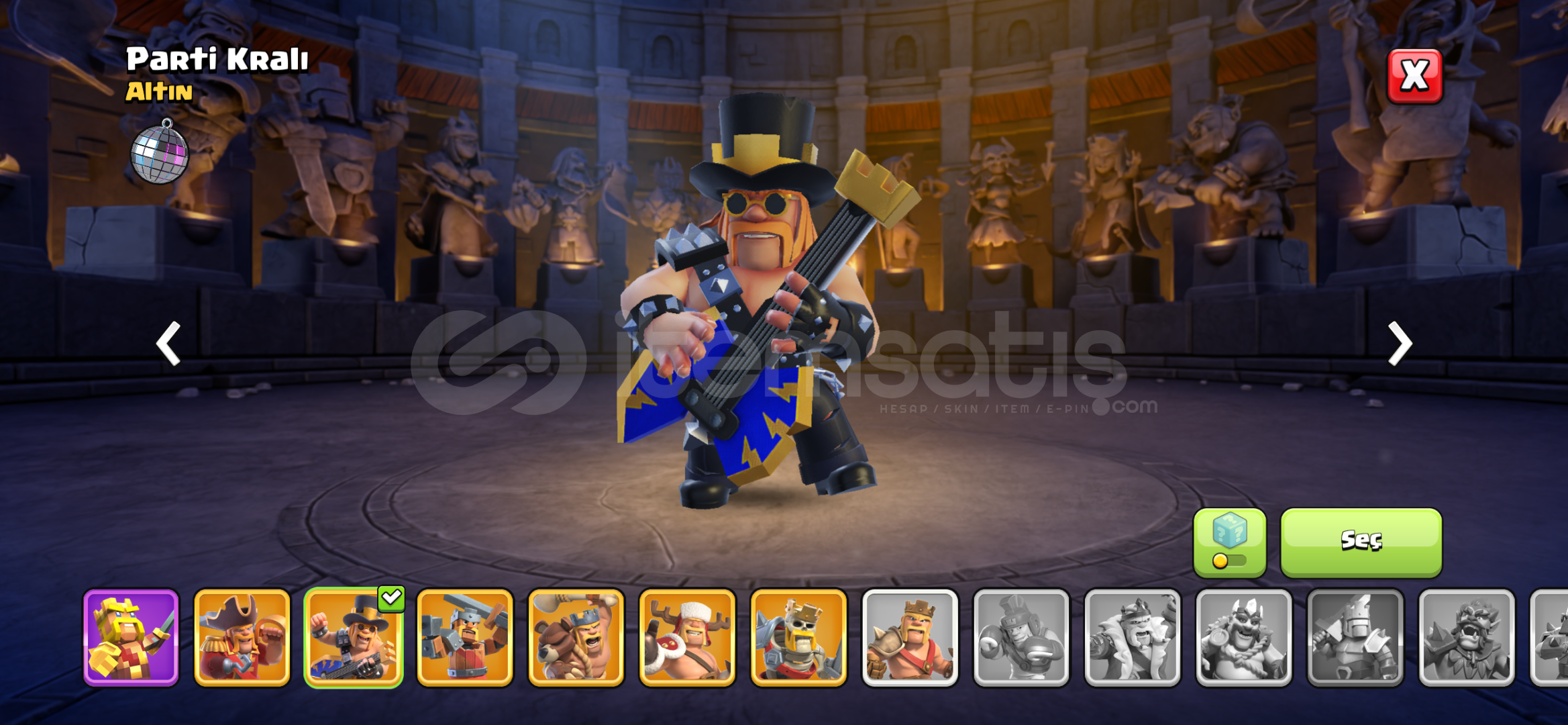 220 LEVEL TH17 NERDEYSE ÇOĞU ŞEY FUL HESAP