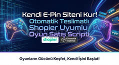 Kendi E-Pin Siteni Kur! Hemen Anında!