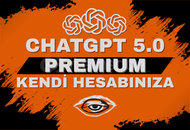 [KENDİ HESABINIZA] 1 Aylık ChatGPT 5.0 Premium