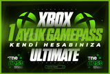 ⭐Kendi Hesabına 1 Aylık Xbox Gamepass Ultimate⭐