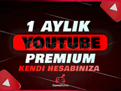 ⭐ [Kendi hesabına] 1 Aylık YouTube Premium