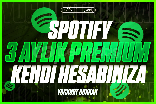 Kendi Hesabına | 3 Aylık Spotify Premium Kendi Hesabına | 3 Aylık Spotify Premium