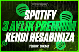 Kendi Hesabına | 3 Aylık Spotify Premium