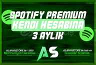 ⭐[KENDİ HESABINA] 3 Aylık Spotify Premium⭐
