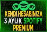 ⭐KENDI HESABINA⭐ 3 AYLIK SPOTIFY PREMIUM KOD ⭐