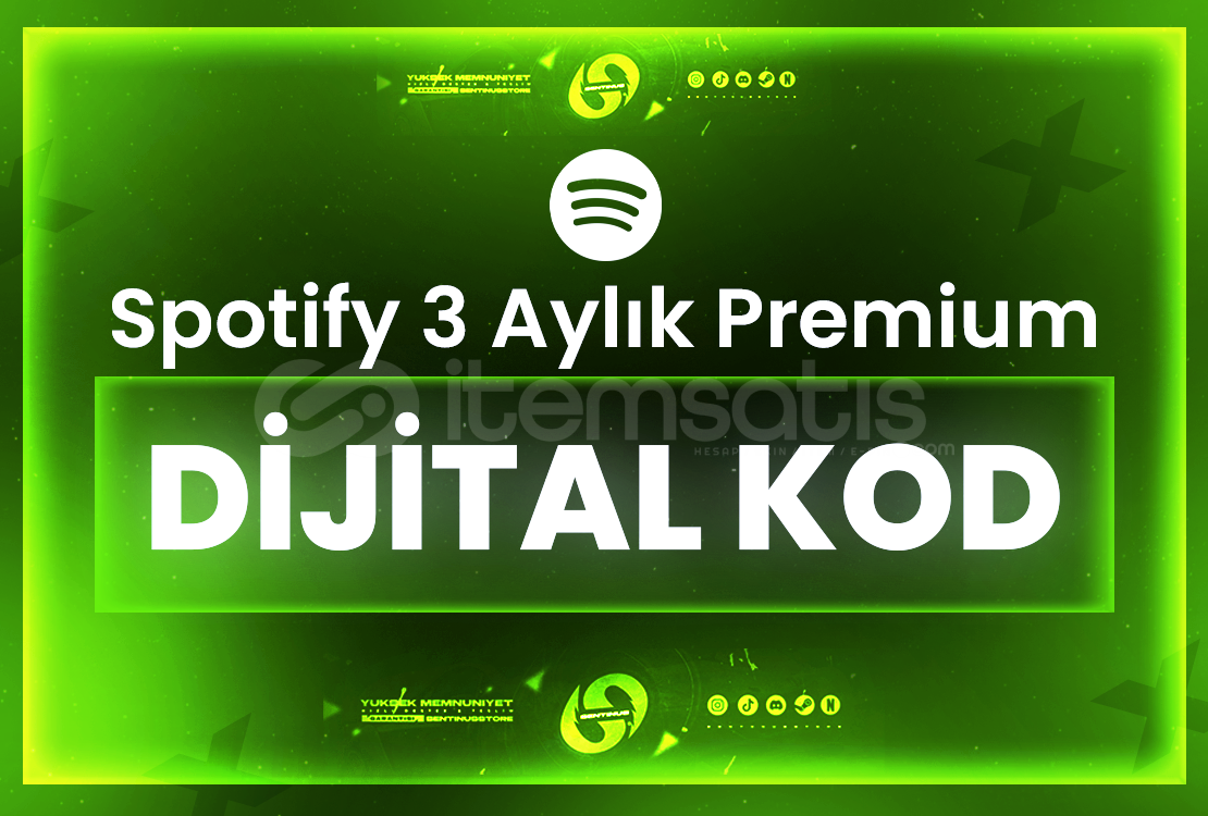 Kendi Hesabına | 3 Aylık Spotify Premium Kod Kendi Hesabına | 3 Aylık Spotify Premium Kod