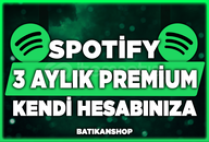 Kendi Hesabına | 3 Aylık Spotify Premium Kod